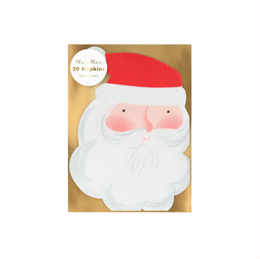 Jolly Santa Napkins (x20)