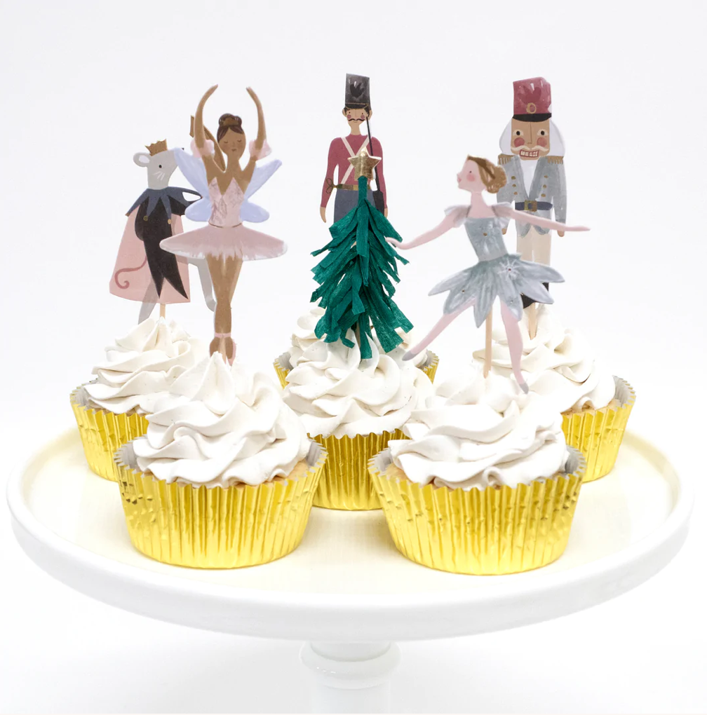 Nutcracker Cupcake Kit (x24 toppers)