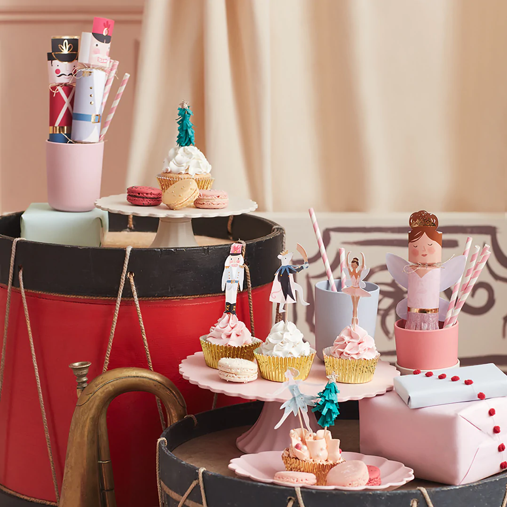 Nutcracker Cupcake Kit (x24 toppers)