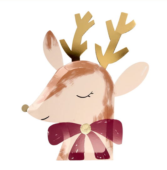 Reindeer with Bow Plates (x8)