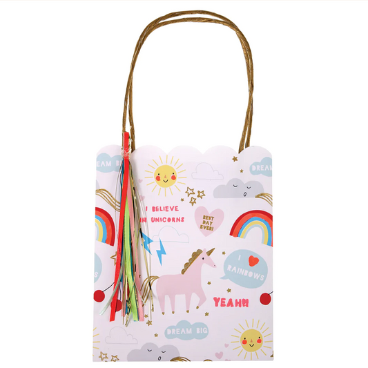 Rainbow/Unicorn Party Bags (x8)