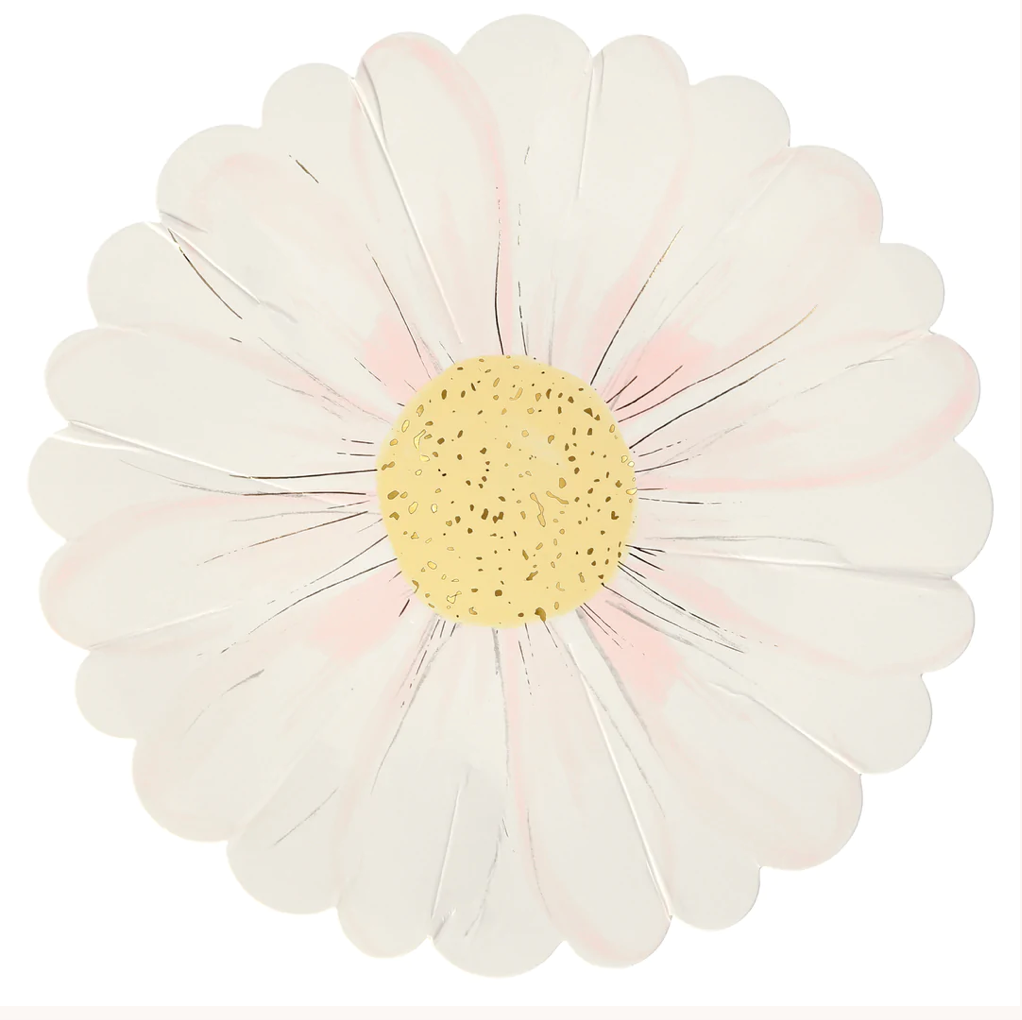 Wild Daisy Plates (x 8)