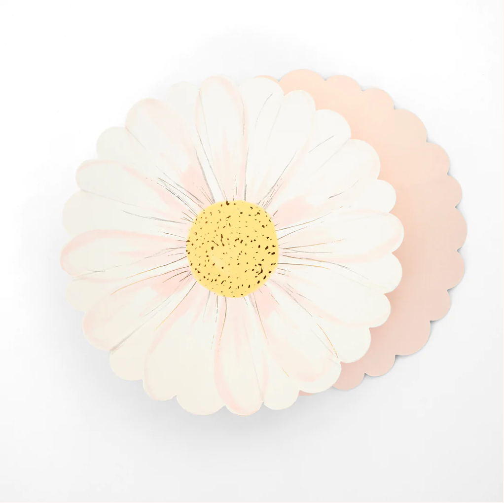 Wild Daisy Plates (x 8)