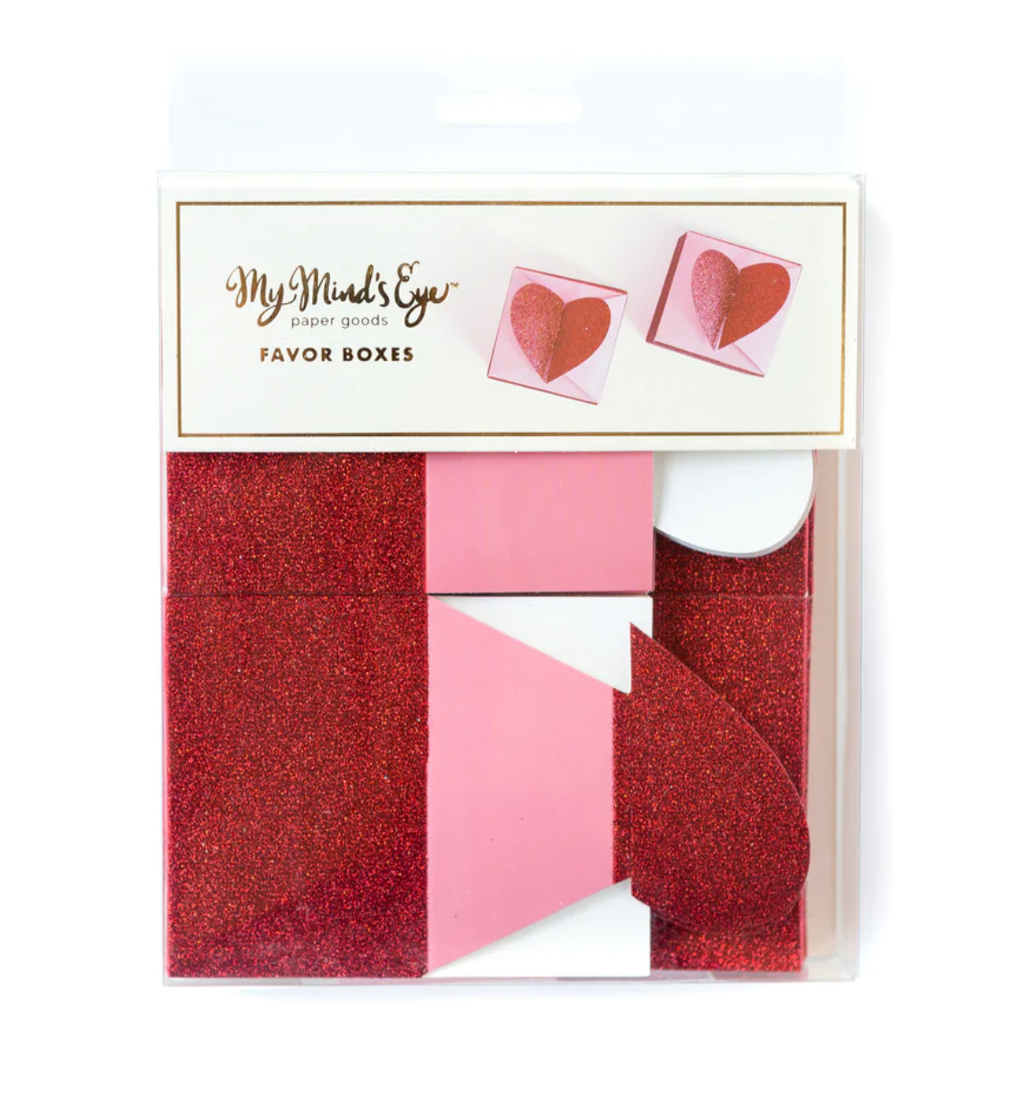 Valentine Heart Favour Boxes (x10)